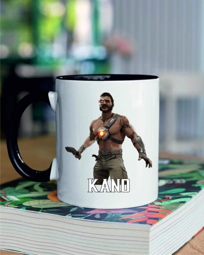 Mortal Kombat Kano karakterű bögre