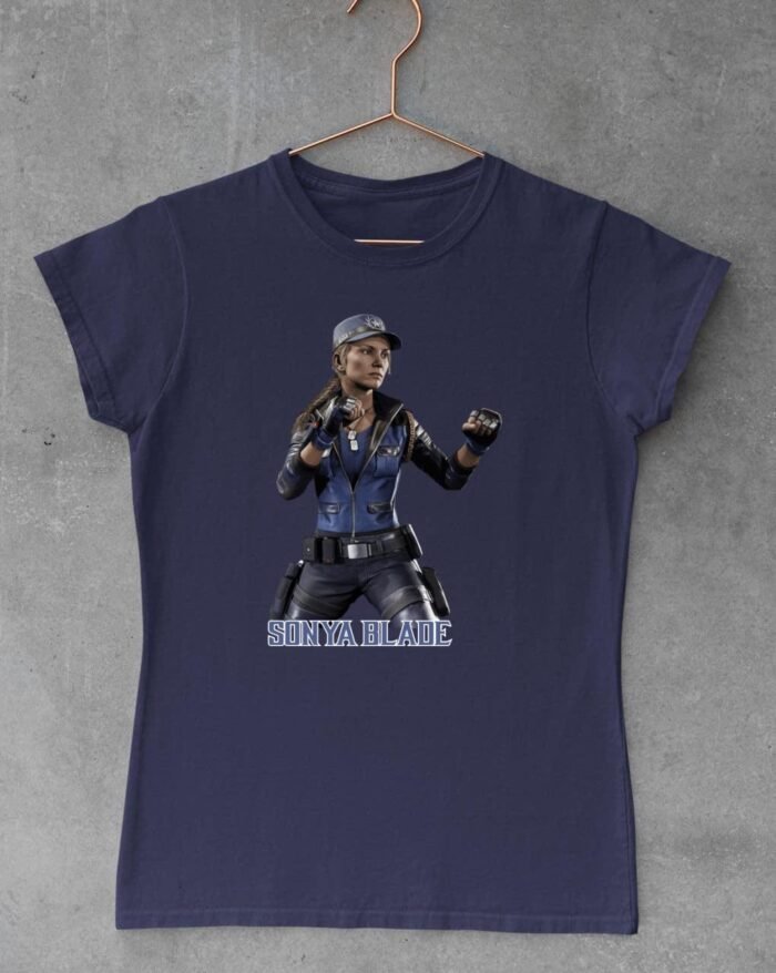 Mortal Kombat Sonya Blade női póló