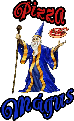Pizza mágus sütés-főzés kötény