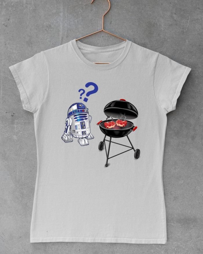 Star wars grill R2D2 női póló