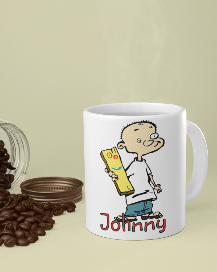 Ed, Edd és Eddy Johnny és deszka bögre