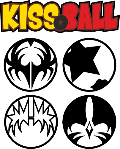 Kiss Ball-fehér gyerek póló