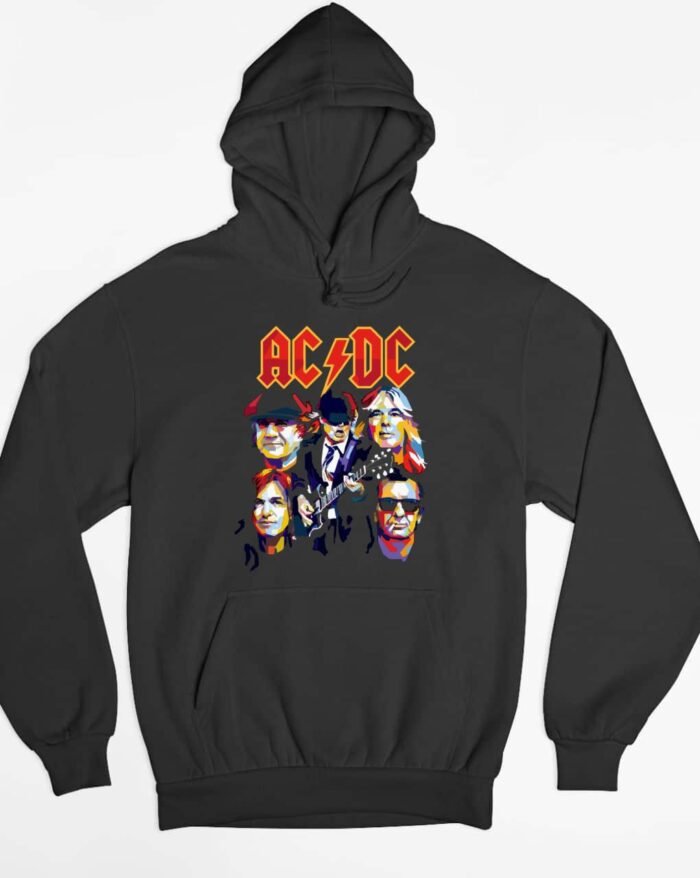 AC/DC zenekar arckép pulóver