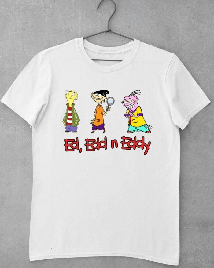 Ed, Edd és Eddy felirattal férfi póló