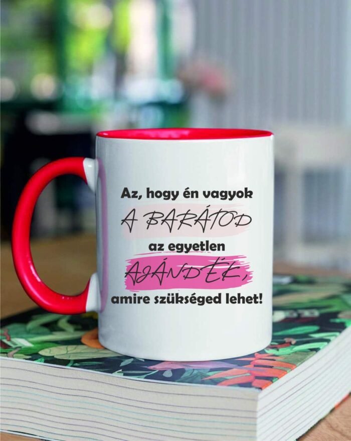 Én vagyok a barátod bögre