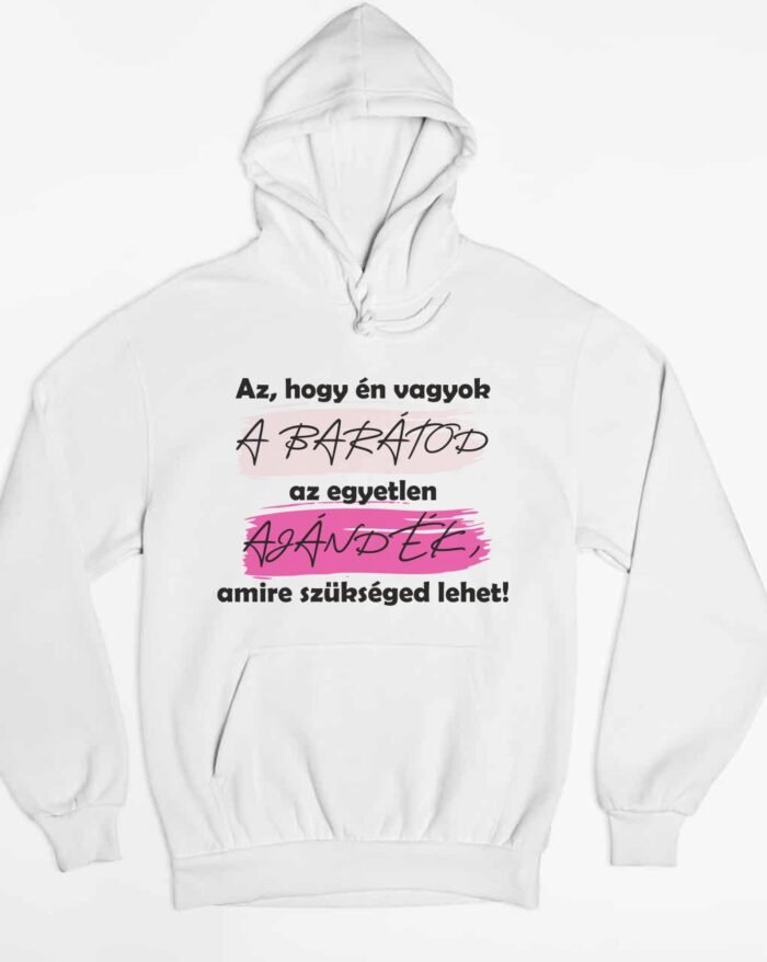 Én vagyok a barátod pulóver