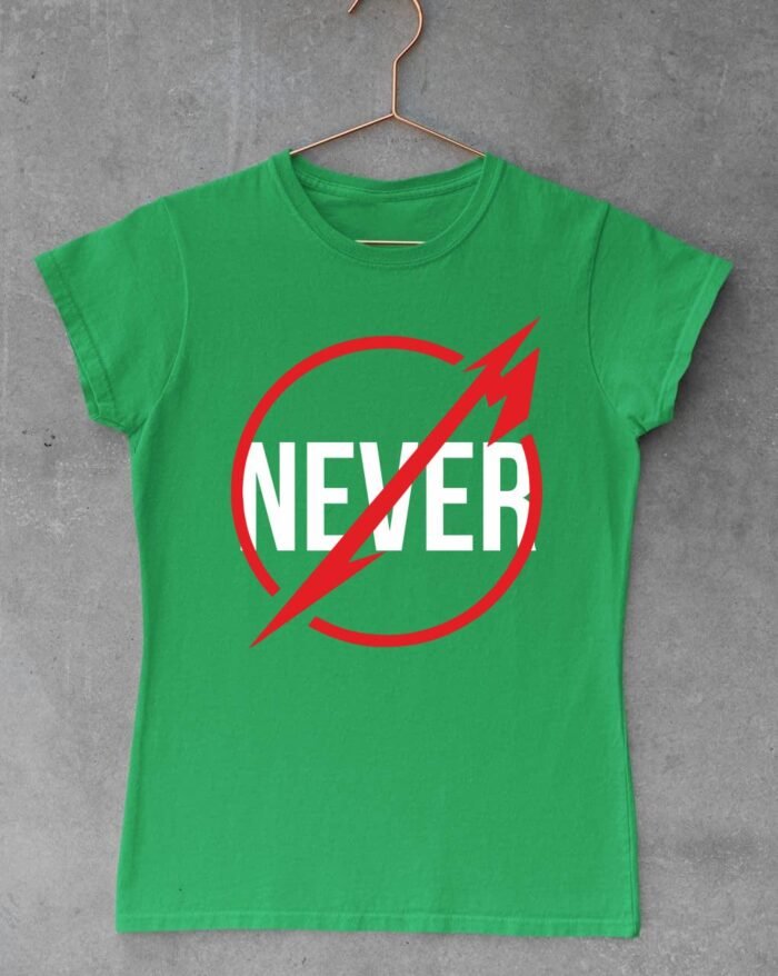 Metallica never női póló