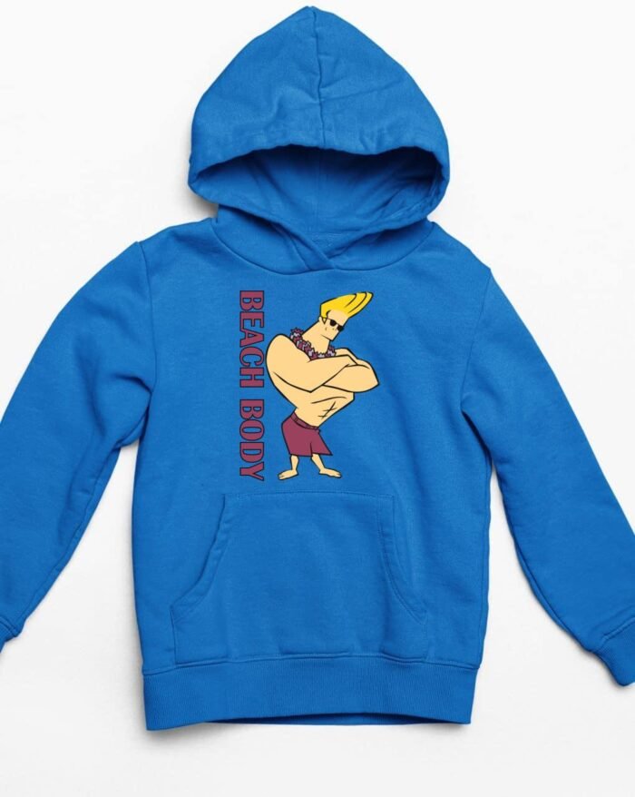 Johnny Bravo beach body gyerek pulóver