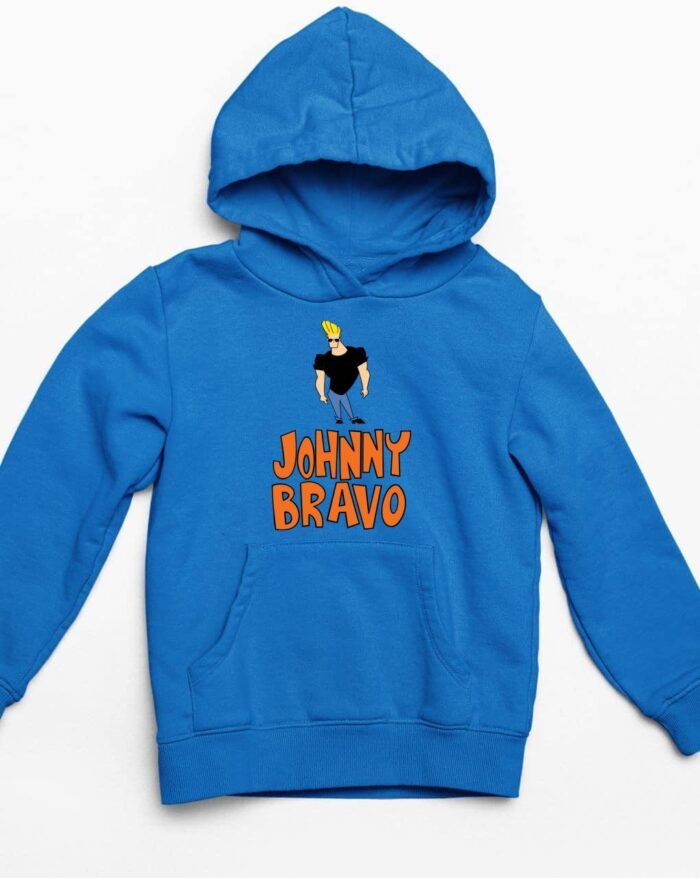 Johnny Bravo rajzfilm logós gyerek pulóver