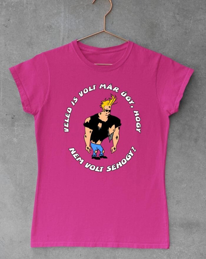 Johnny Bravo veled is volt már női póló