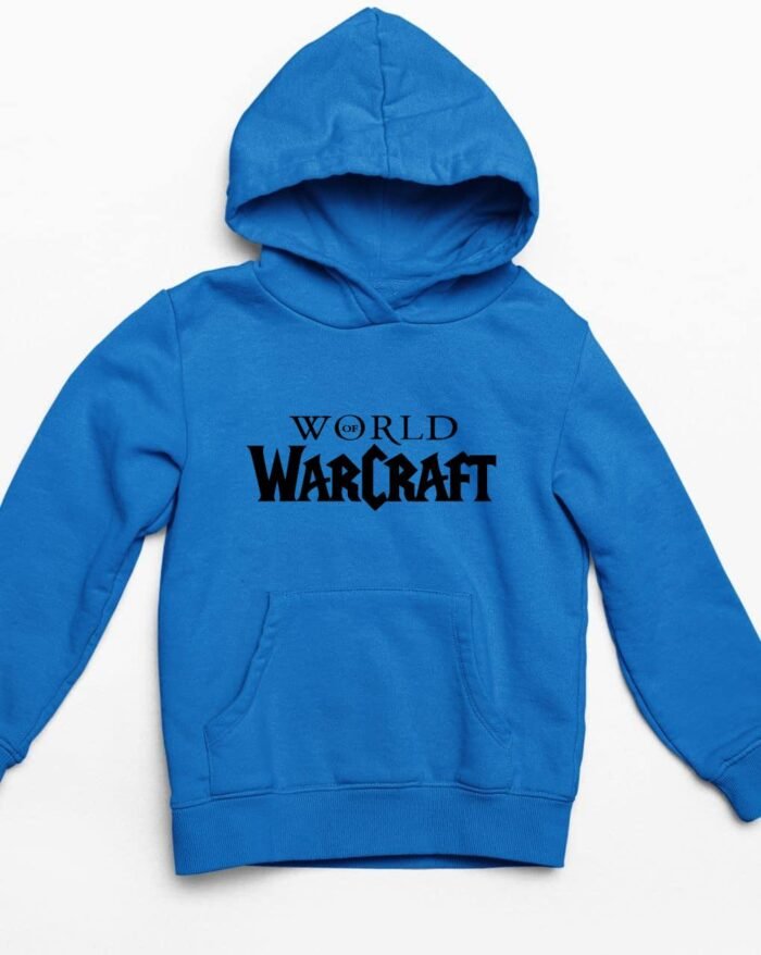 World of Warcraft logo fekete gyerek pulóver