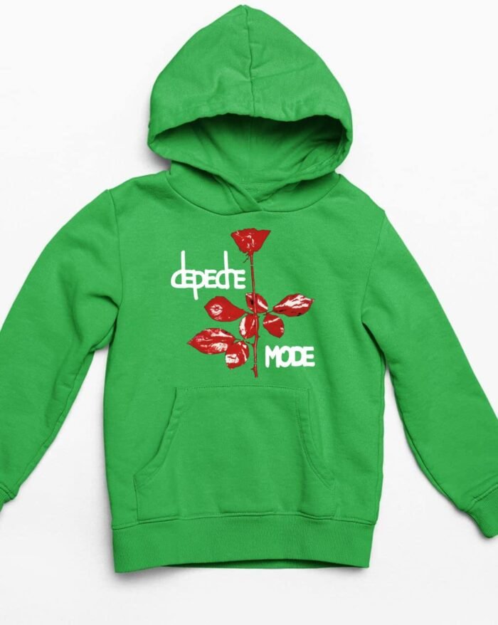 Depeche Mode fehér rózsa gyerek pulóver