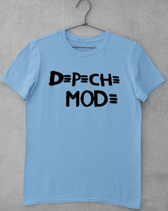 Depeche Mode felirat férfi póló