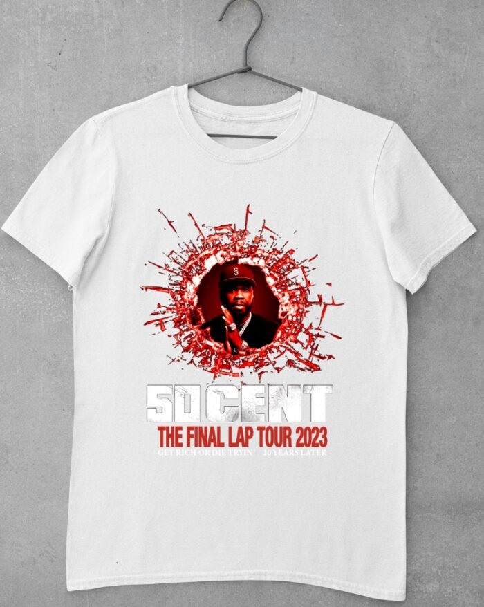 50 cent the final lap tour 2023 gyerek póló