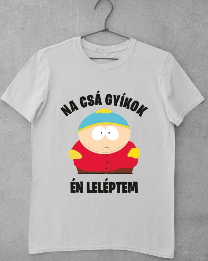 Cartman én leléptem feliratú gyerek póló