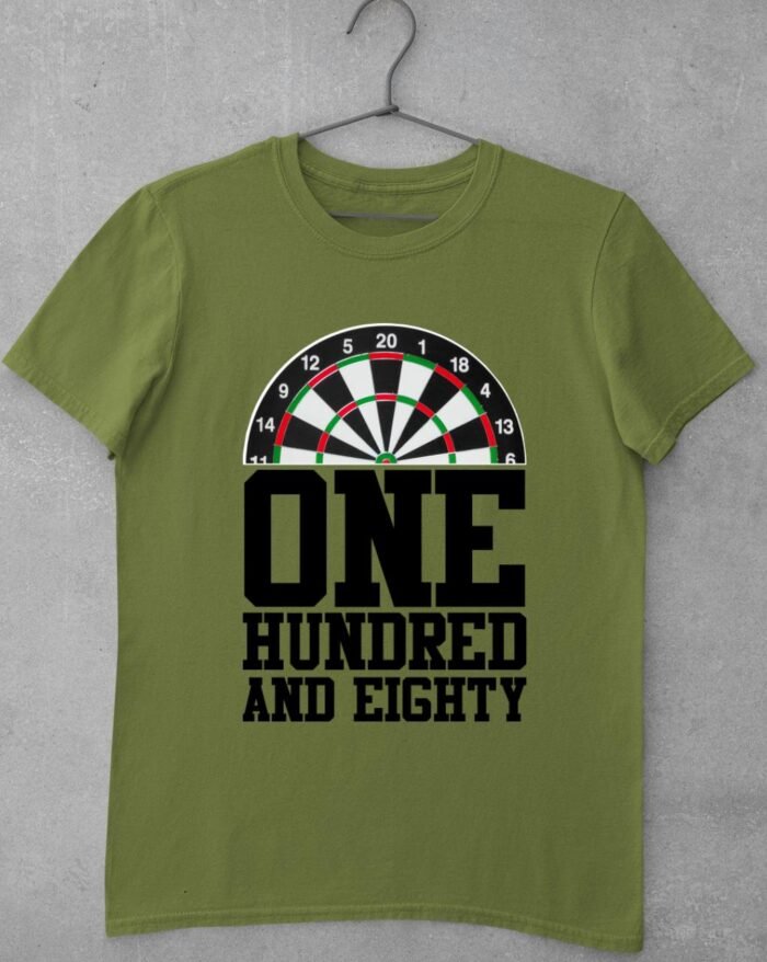 Darts one hundred and eighty 2023 férfi póló