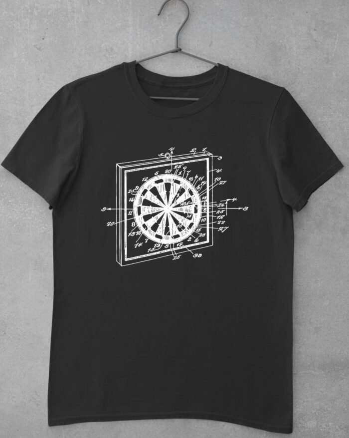 Darts tábla számokkal 2023 férfi póló