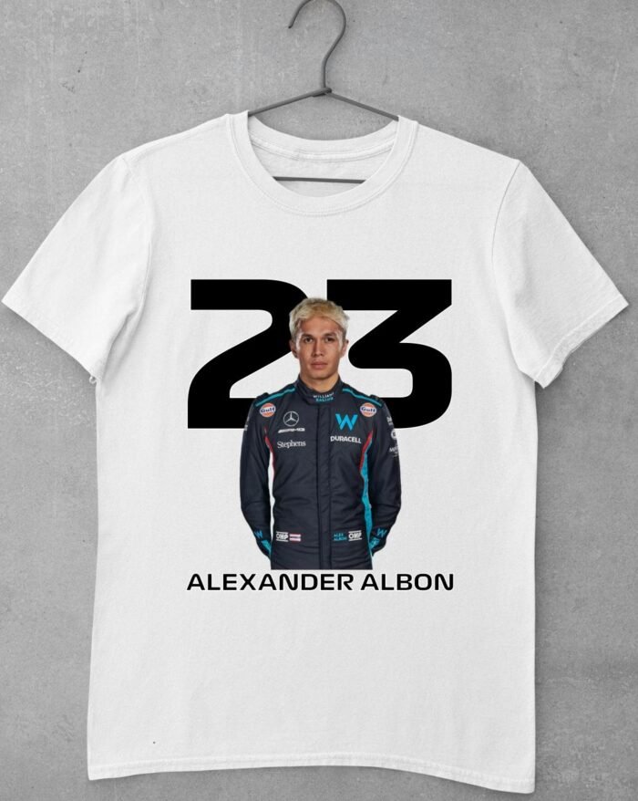 Alexander Albon Formula 1 2024 férfi póló