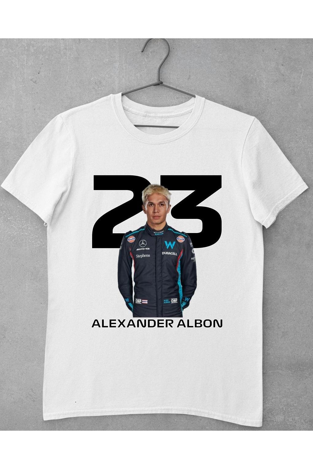 Alexander Albon Formula 1 2024 férfi póló | Pólóügynökség