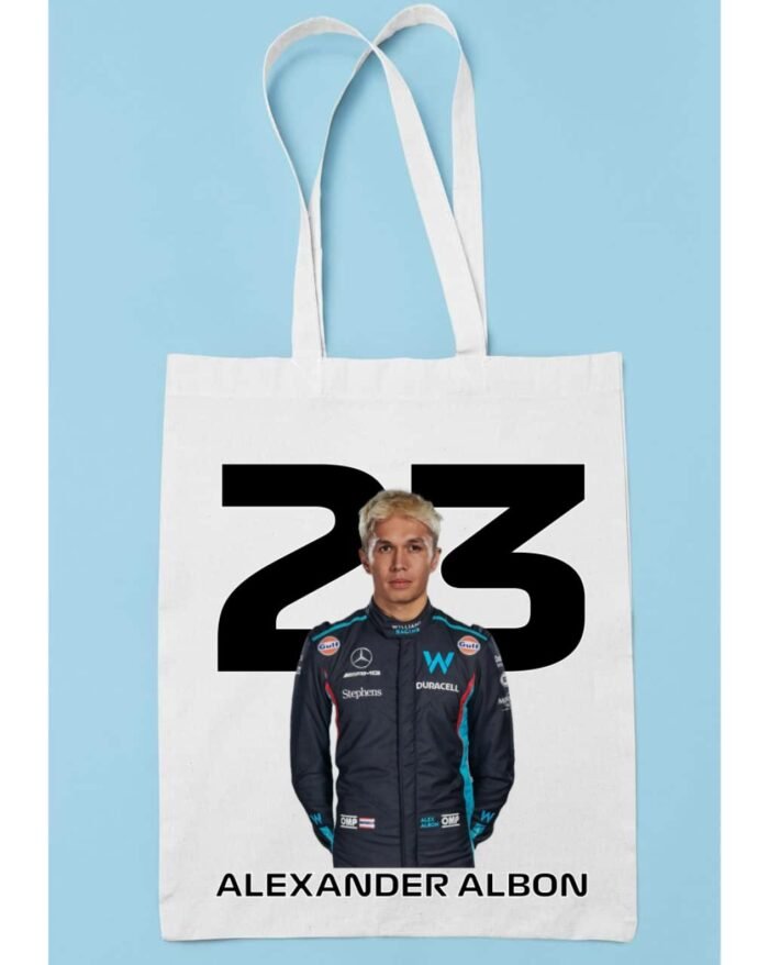 Alexander Albon Formula 1 2024 vászontáska