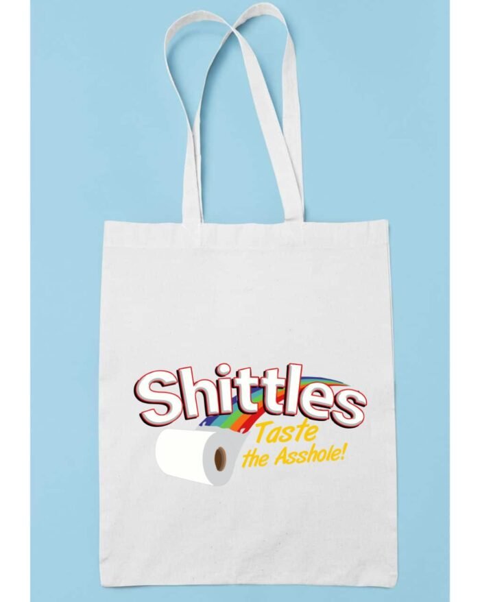 Shittle taste the assholes vászontáska