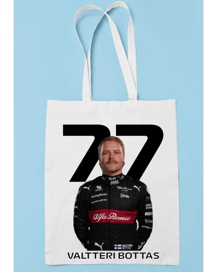 Valtteri Bottas Formula 1 2024 vászontáska