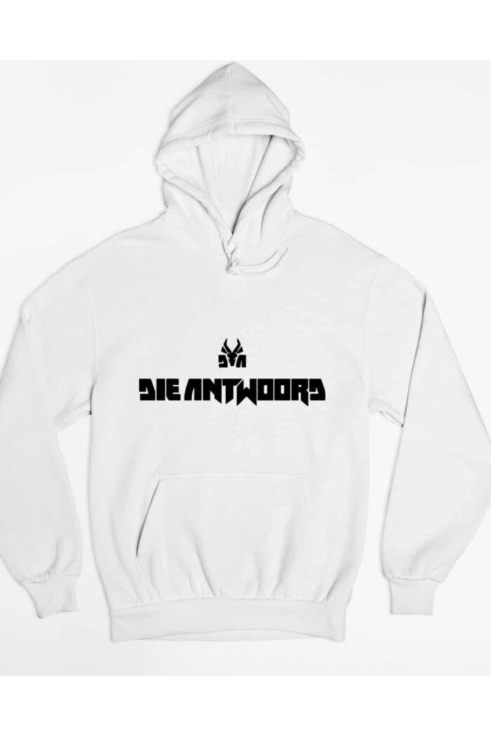 Die Antwoord logo text pulóver