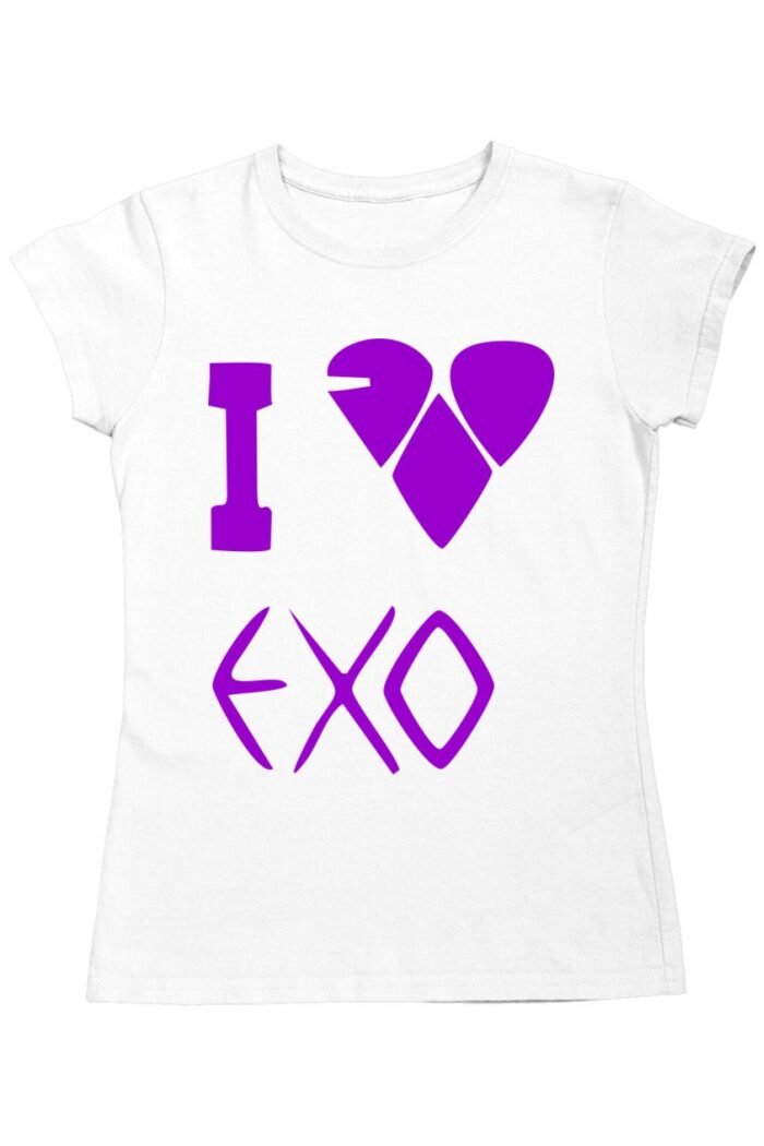 EXO i love exo női póló