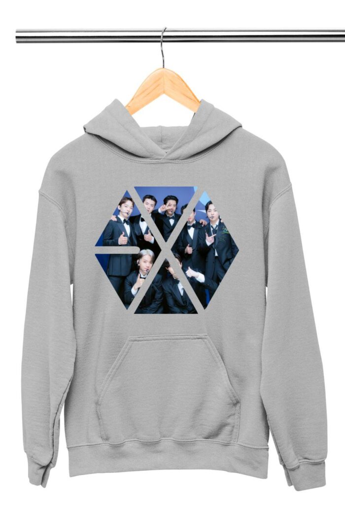 EXO logo tagokkal gyerek pulóver