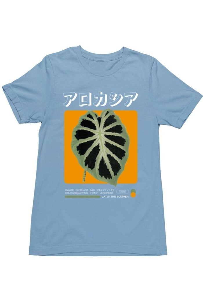 Japan Colocasia affinis férfi póló