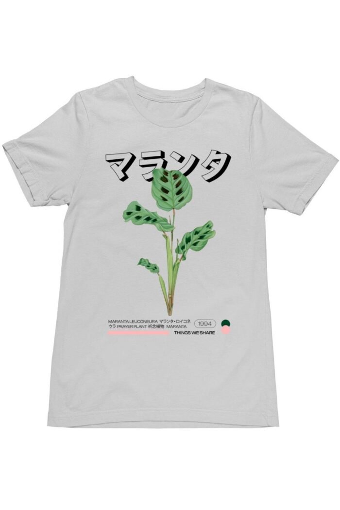 Japan Maranta leuconeura férfi póló