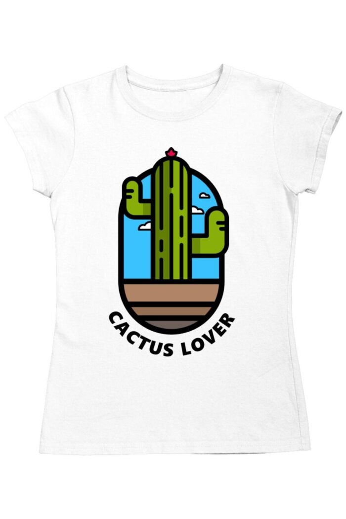 Big cactus lover női póló