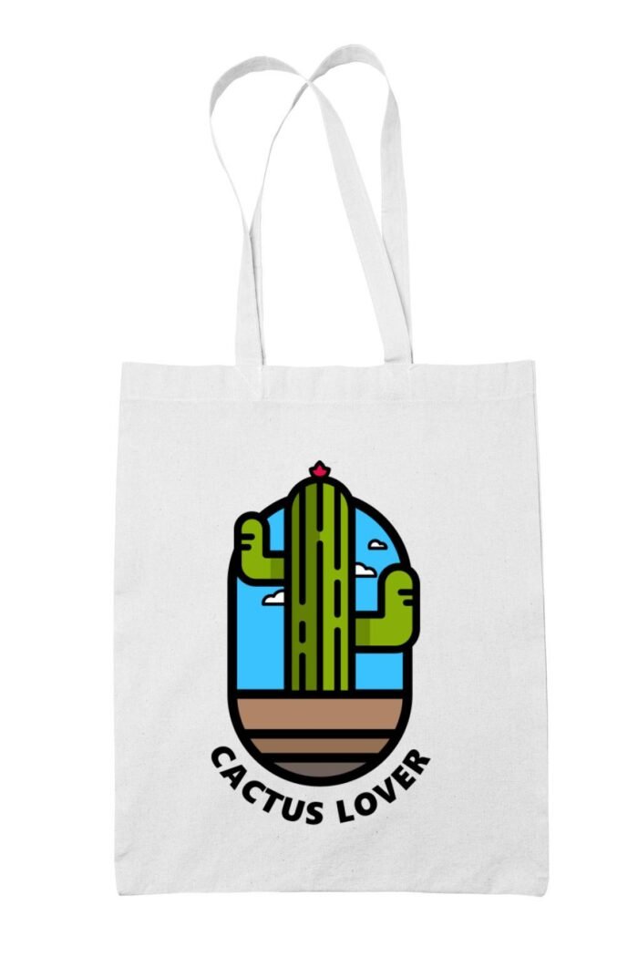 Big cactus lover vászontáska