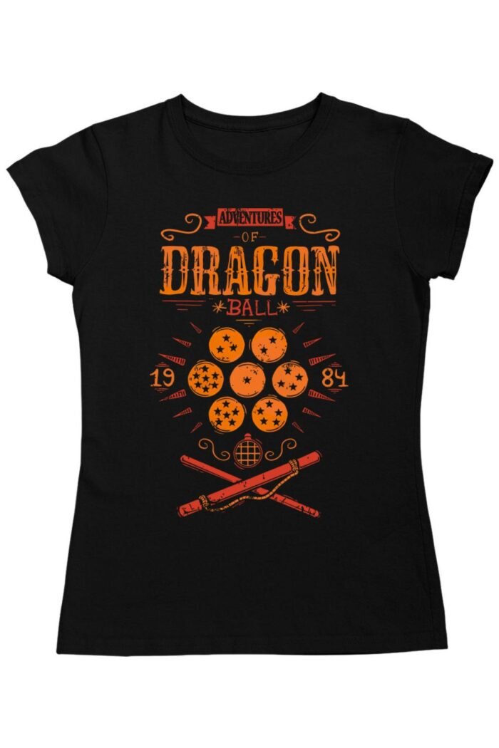 Dragon ball adventures női póló