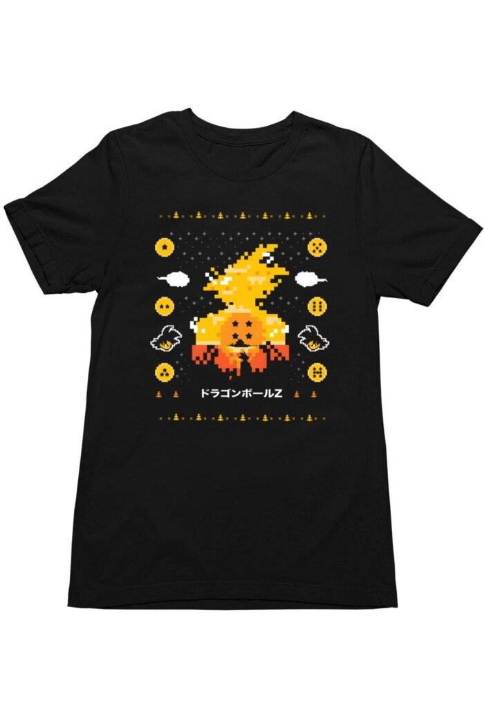 Dragon ball christmas sweater gyerek póló