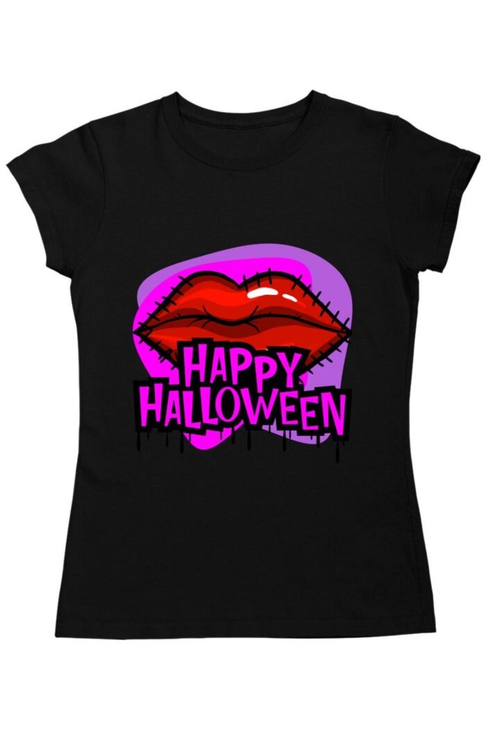 Halloween száj női póló