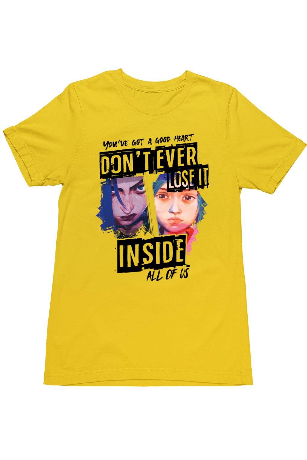 Monster inside férfi póló