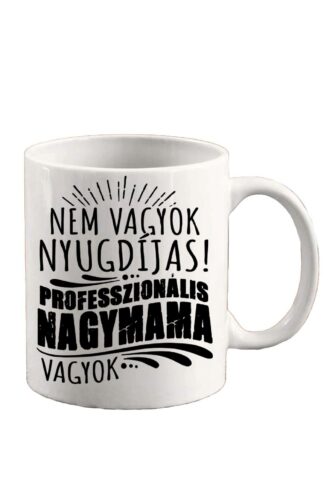 Professzionális nagymama vagyok bögre