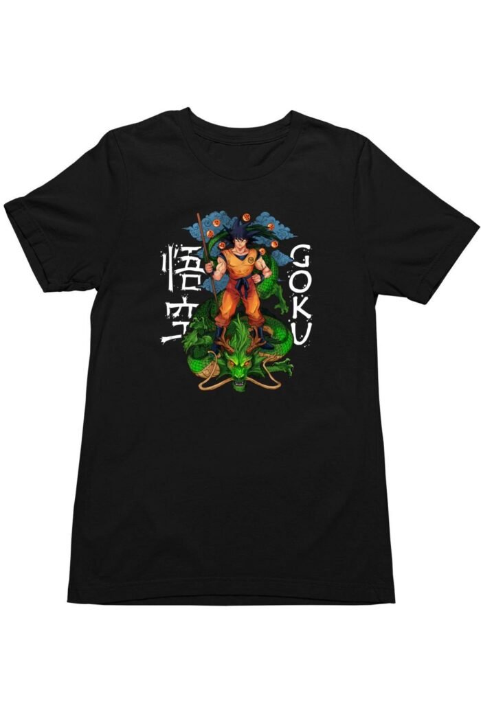 Saiyan on Shenron férfi póló