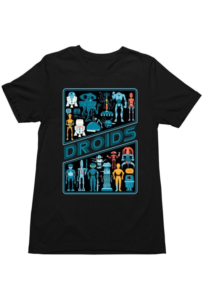 Star Wars - Droids férfi póló