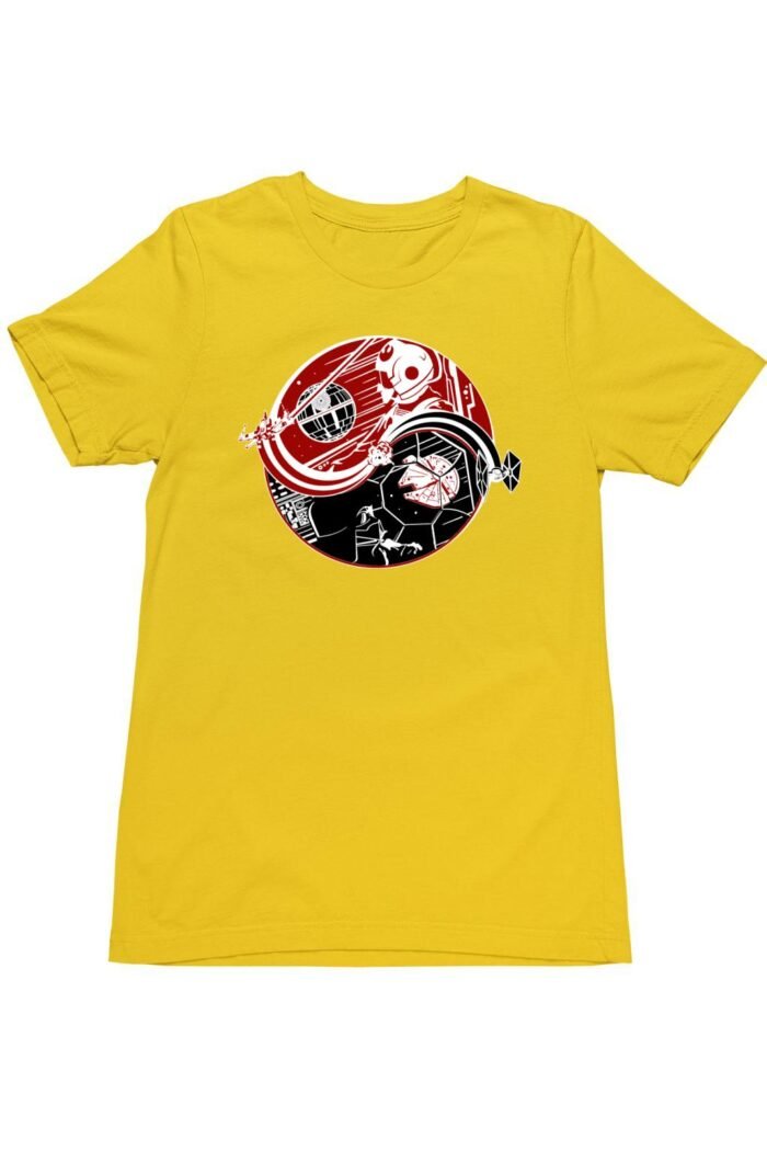 Star wars ying yang férfi póló