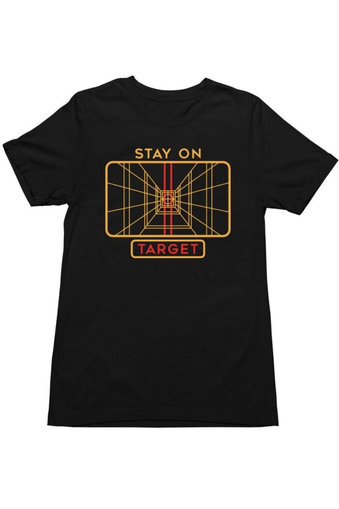 Stay on target férfi póló