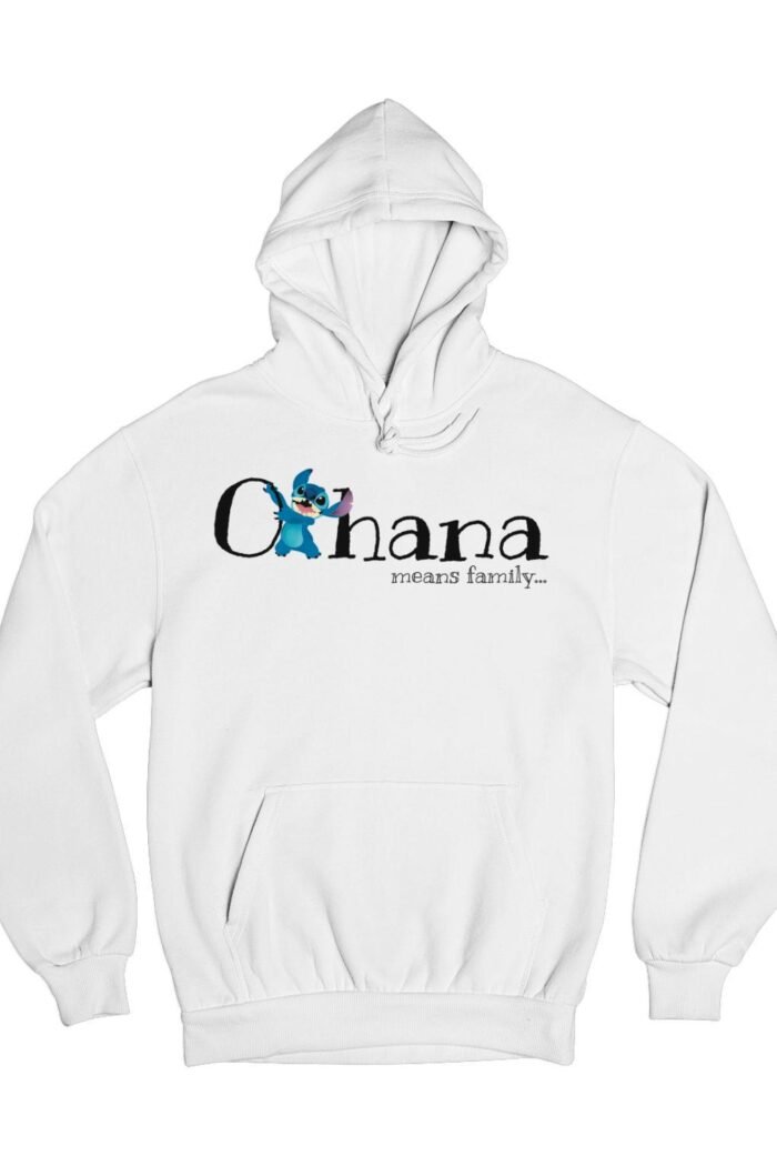 Stitch Ohana means family pulóver