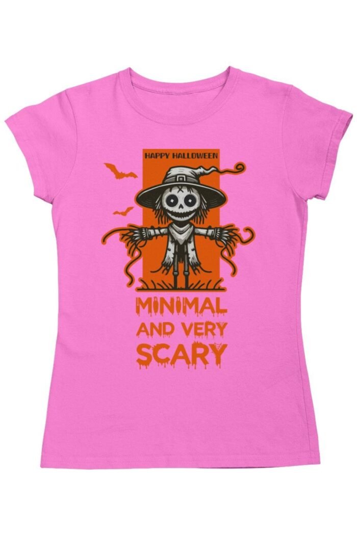 Halloween Scarecrow minimal női póló