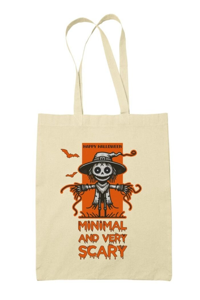 Halloween Scarecrow minimal vászontáska
