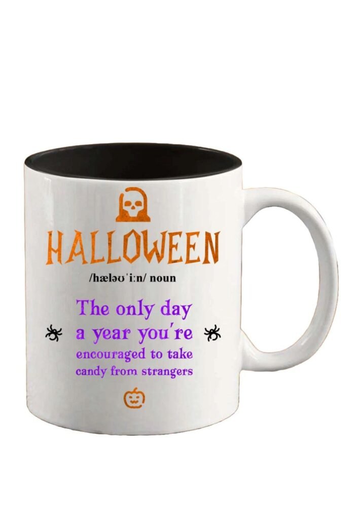 Halloween The Only day candy bögre