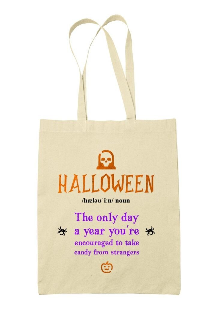 Halloween The Only day candy vászontáska
