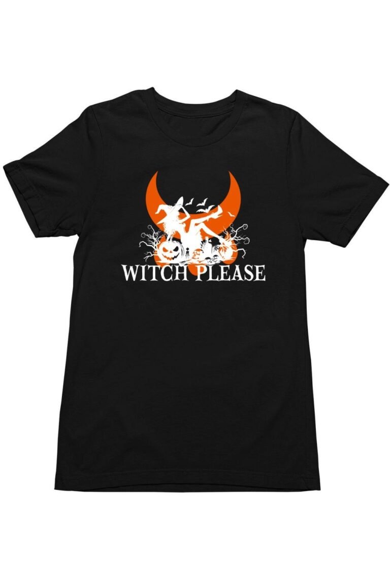 Halloween Witch Please Symbol1 férfi póló