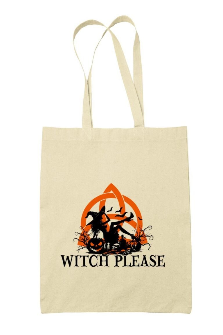 Halloween Witch Please Symbol2 vászontáska