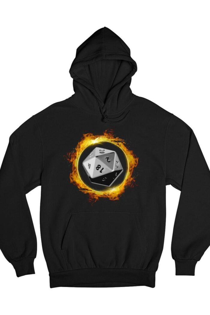 D20 fire pulóver
